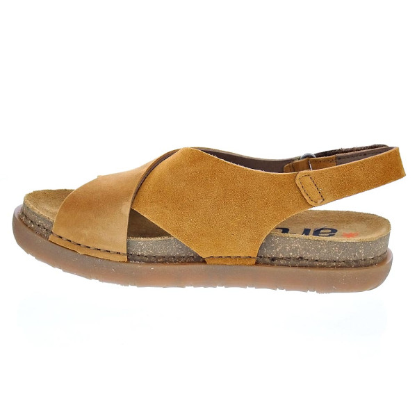 Sandalias Art Company zapatos Mujer modelo Rhodes Amarillo Velcro