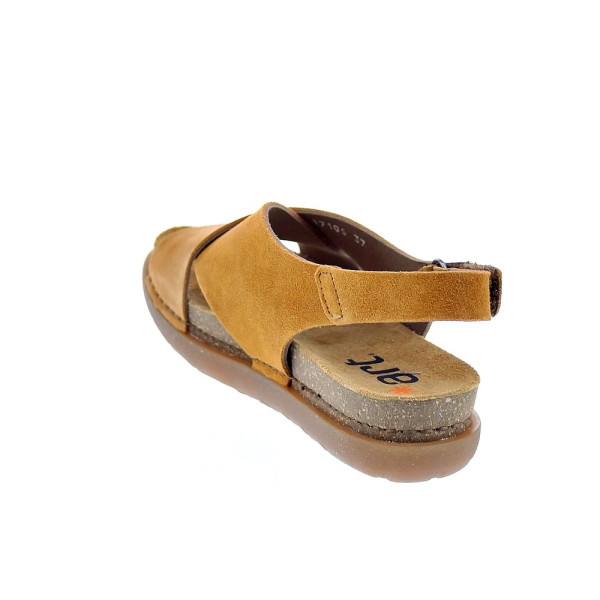 Sandalias Art Company zapatos Mujer modelo Rhodes Amarillo Velcro