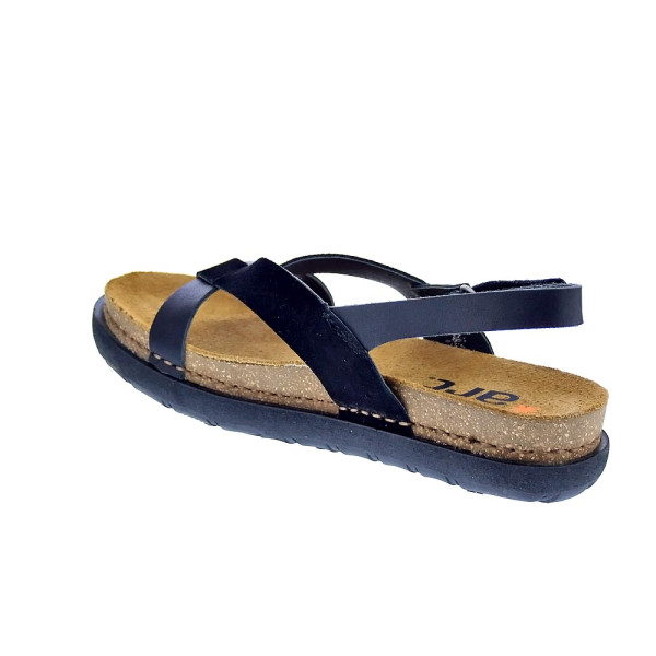 Sandalias Art Company zapatos Mujer modelo Menorca Negro Velcro