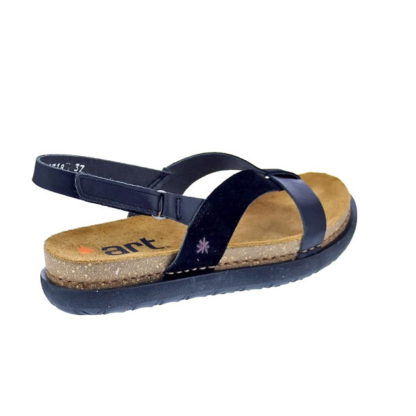 Sandalias Art Company zapatos Mujer modelo Menorca Negro Velcro