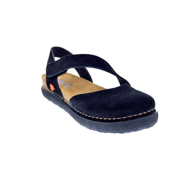 Sandalias Art Company zapatos Mujer modelo Rhodes Negro Velcro