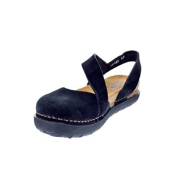 Sandalias Art Company zapatos Mujer modelo Rhodes Negro Velcro