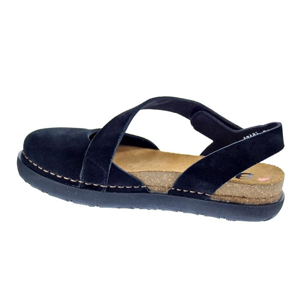 Sandalias Art Company zapatos Mujer modelo Rhodes Negro Velcro