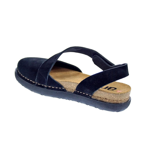 Sandalias Art Company zapatos Mujer modelo Rhodes Negro Velcro