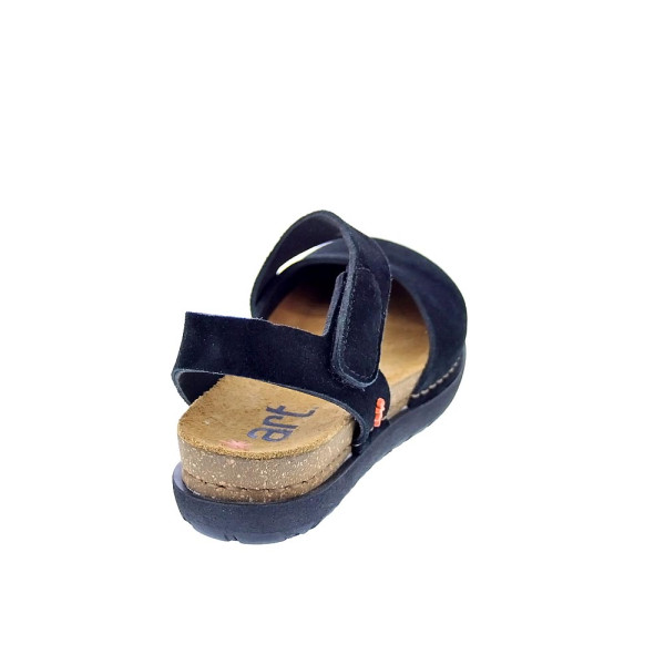 Sandalias Art Company zapatos Mujer modelo Rhodes Negro Velcro