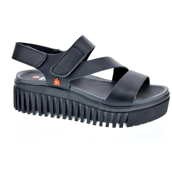 Sandalias Art Company zapatos Mujer modelo Brighton 1573 Negro Velcro