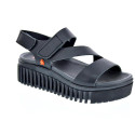 Sandalias Art Company zapatos Mujer modelo Brighton 1573 Negro Velcro