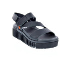 Sandalias Art Company zapatos Mujer modelo Brighton 1573 Negro Velcro