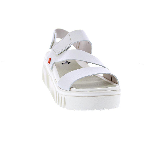 Sandalias Art Company zapatos Mujer modelo Brighton 1573 Blanco Velcro