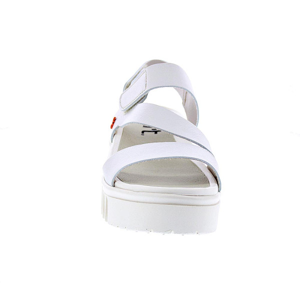 Sandalias Art Company zapatos Mujer modelo Brighton 1573 Blanco Velcro