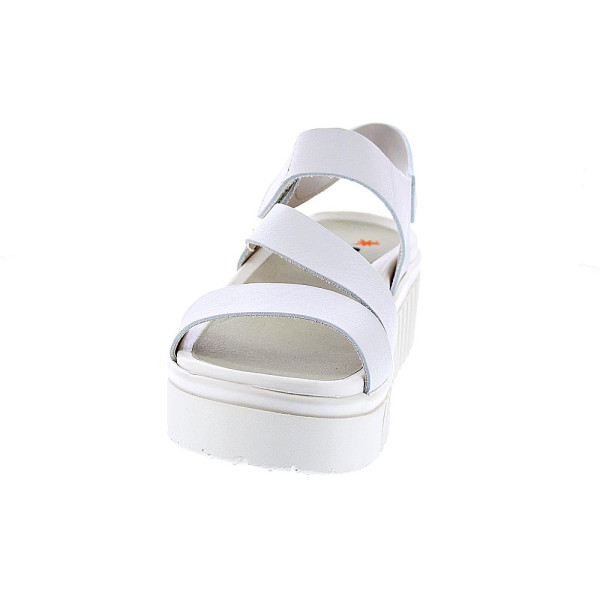 Sandalias Art Company zapatos Mujer modelo Brighton 1573 Blanco Velcro
