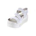 Sandalias Art Company zapatos Mujer modelo Brighton 1573 Blanco Velcro