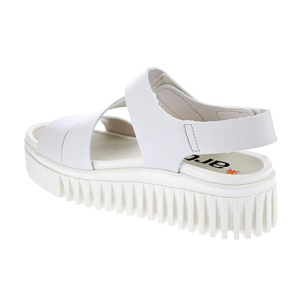 Sandalias Art Company zapatos Mujer modelo Brighton 1573 Blanco Velcro
