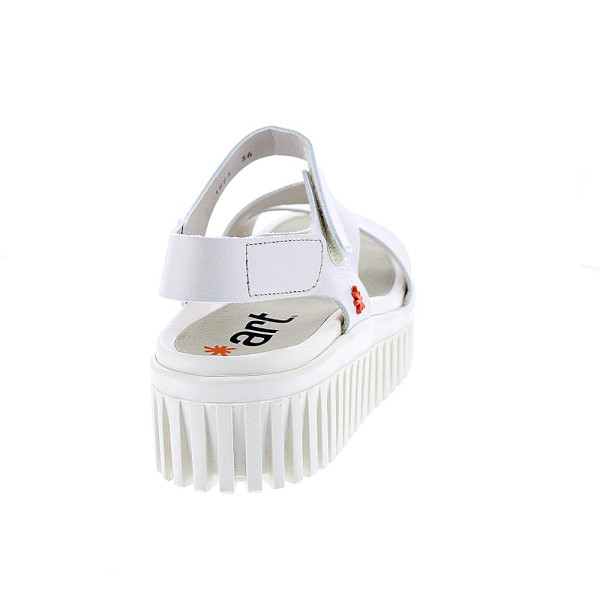 Sandalias Art Company zapatos Mujer modelo Brighton 1573 Blanco Velcro