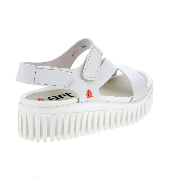 Sandalias Art Company zapatos Mujer modelo Brighton 1573 Blanco Velcro