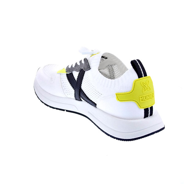 Zapatillas Munich zapatos Hombre modelo Net 26 Blanco Elástico