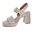 Sandalias Alpe zapatos Mujer modelo 51241108 Beige 