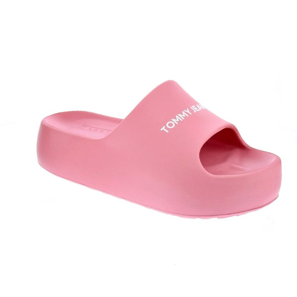 Chanclas Tommy Hilfiger zapatos Mujer modelo Tjw Chunky Rosa 