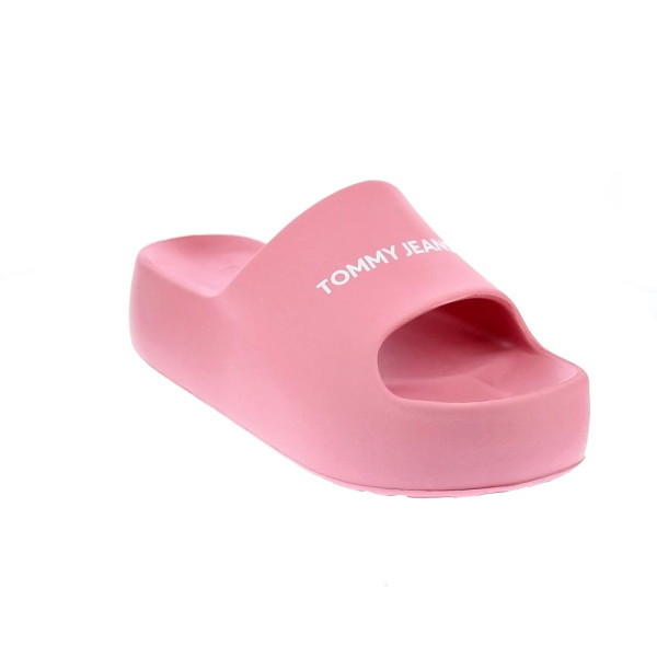 Chanclas Tommy Hilfiger zapatos Mujer modelo Tjw Chunky Rosa 