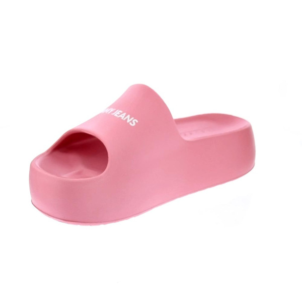 Chanclas Tommy Hilfiger zapatos Mujer modelo Tjw Chunky Rosa 