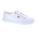 Zapatillas Tommy Hilfiger zapatos Mujer modelo Vulc Canvas Blanco 