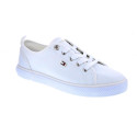 Zapatillas Tommy Hilfiger zapatos Mujer modelo Vulc Canvas Blanco 