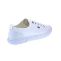 Zapatillas Tommy Hilfiger zapatos Mujer modelo Vulc Canvas Blanco 