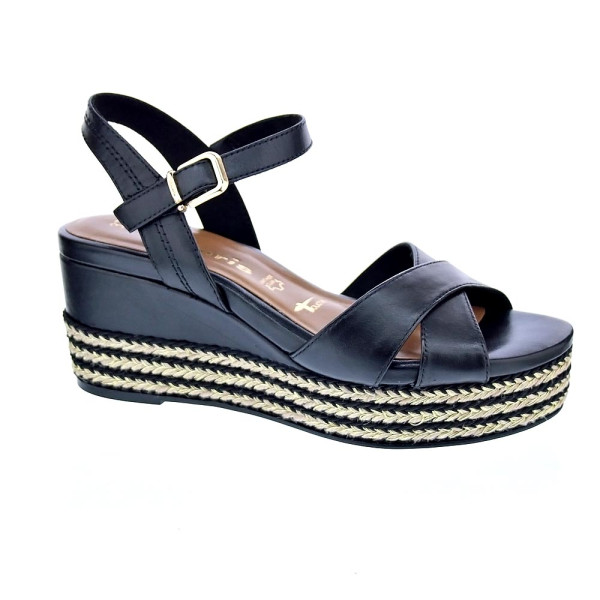 Sandalias Tamaris zapatos Mujer modelo 28001 Negro Hebilla
