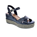 Sandalias Tamaris zapatos Mujer modelo 28001 Negro Hebilla