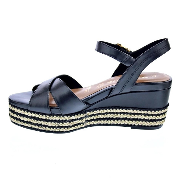 Sandalias Tamaris zapatos Mujer modelo 28001 Negro Hebilla