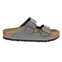 Chanclas Birkenstock zapatos Hombre modelo Arizona 151211 STONE Marrón Hebillas