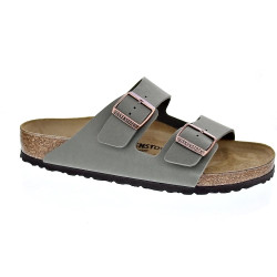 Chanclas Birkenstock zapatos Hombre modelo Arizona 151211 STONE Marrón Hebillas 2