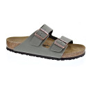 Chanclas Birkenstock zapatos Hombre modelo Arizona 151211 STONE Marrón Hebillas