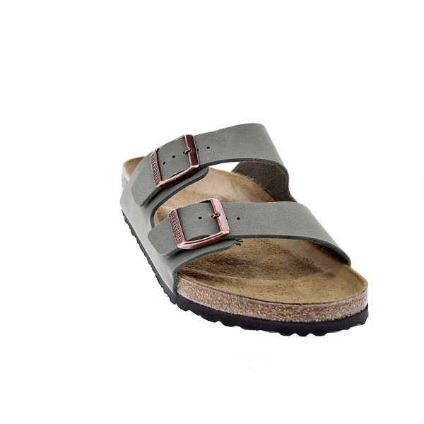 Chanclas Birkenstock zapatos Hombre modelo Arizona 151211 STONE Marrón Hebillas