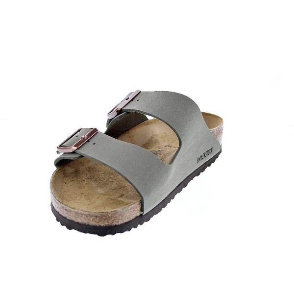 Chanclas Birkenstock zapatos Hombre modelo Arizona 151211 STONE Marrón Hebillas