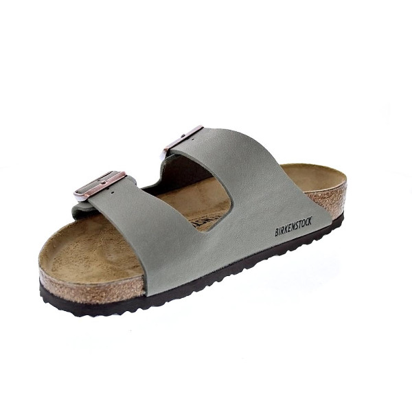Chanclas Birkenstock zapatos Hombre modelo Arizona 151211 STONE Marrón Hebillas