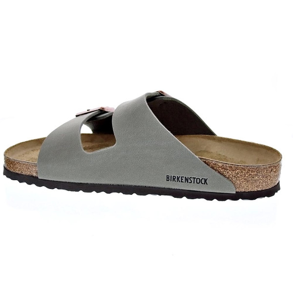 Chanclas Birkenstock zapatos Hombre modelo Arizona 151211 STONE Marrón Hebillas