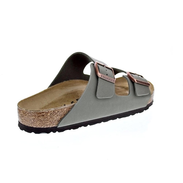 Chanclas Birkenstock zapatos Hombre modelo Arizona 151211 STONE Marrón Hebillas