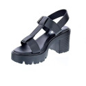 Sandalias Mtng zapatos Mujer modelo Guanshun Negro 