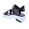Sandalias Replay zapatos Mujer modelo Wellow Negro Velcro
