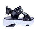 Sandalias Replay zapatos Mujer modelo Wellow Negro Velcro