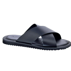 Sandalias Geox zapatos Hombre modelo Erice Negro  2