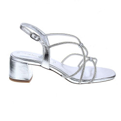 Sandalias Tamaris zapatos Mujer modelo 28236 Plata Hebilla