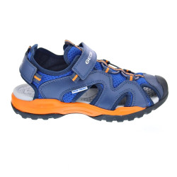 Sandalias Geox zapatos Niño modelo Borealis Azul Velcro