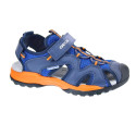 Sandalias Geox zapatos Niño modelo Borealis Azul Velcro