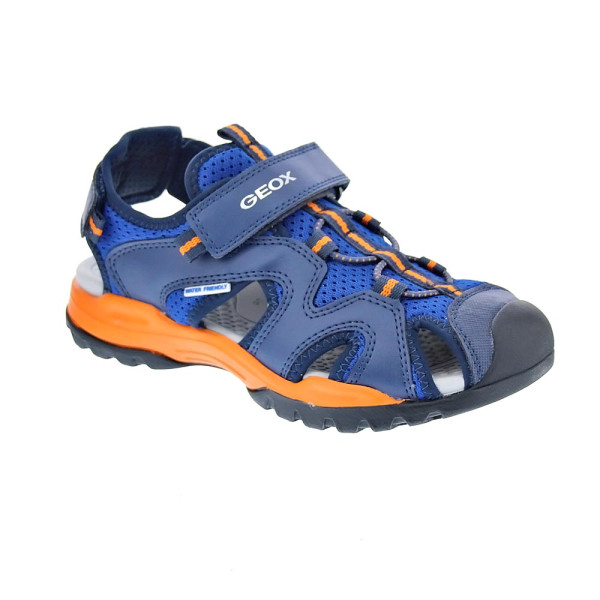 Sandalias Geox zapatos Niño modelo Borealis Azul Velcro