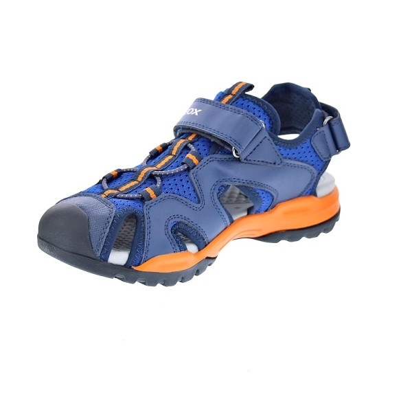 Sandalias Geox zapatos Niño modelo Borealis Azul Velcro