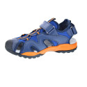 Sandalias Geox zapatos Niño modelo Borealis Azul Velcro