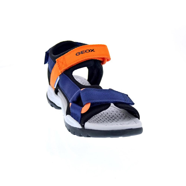 Sandalias Geox zapatos Niño modelo Borealis Velcro Azul Velcro