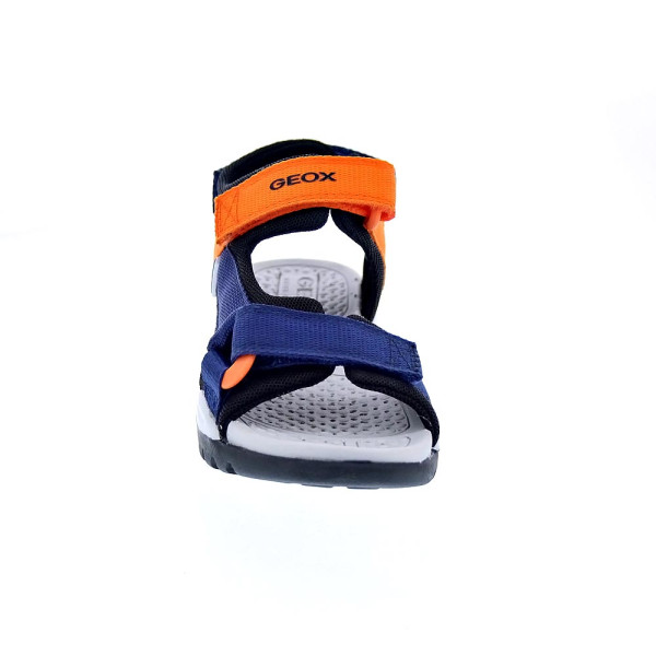 Sandalias Geox zapatos Niño modelo Borealis Velcro Azul Velcro